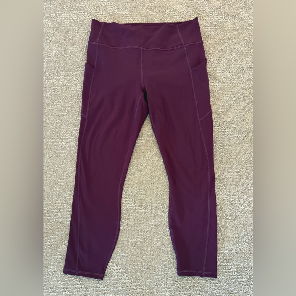 Fabletics PureLuxe Deep Purple Leggings